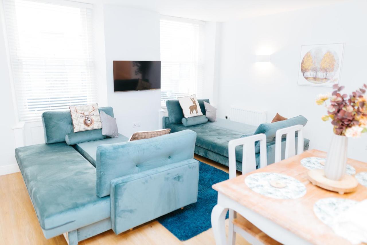 Luxury Modern 3 Bedroom Apartment In City Centre 에든버러 외부 사진
